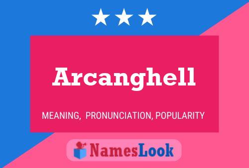 ملصق اسم Arcanghell