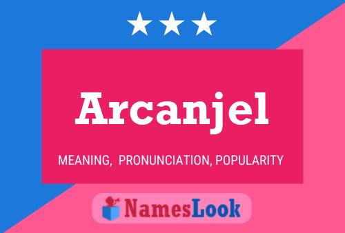 ملصق اسم Arcanjel