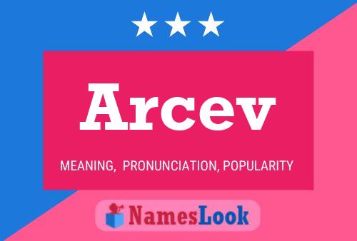 ملصق اسم Arcev