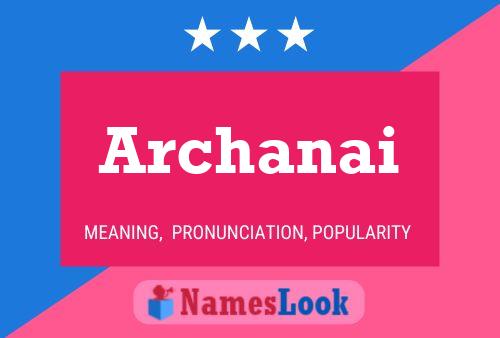 ملصق اسم Archanai