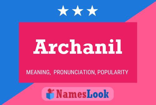 ملصق اسم Archanil