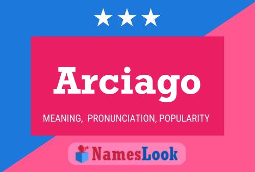 ملصق اسم Arciago