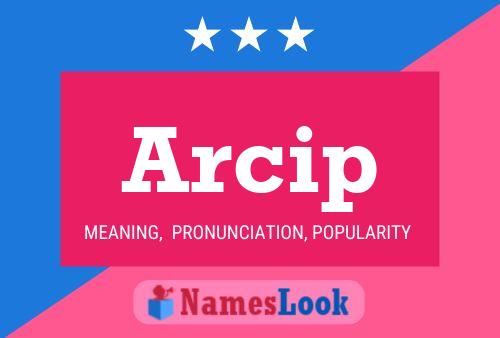 ملصق اسم Arcip