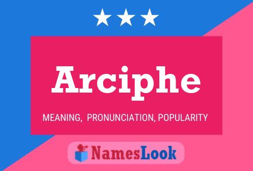 ملصق اسم Arciphe