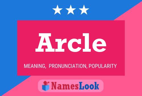 ملصق اسم Arcle