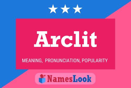 ملصق اسم Arclit