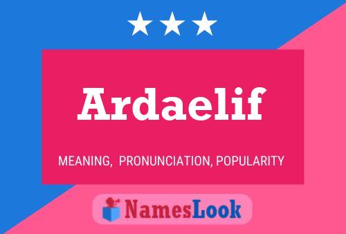 ملصق اسم Ardaelif