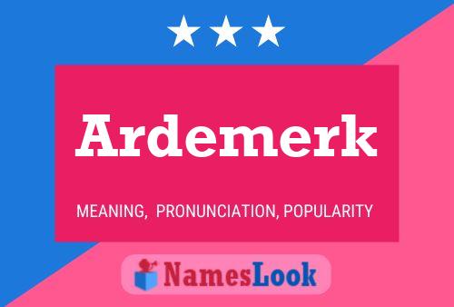 ملصق اسم Ardemerk