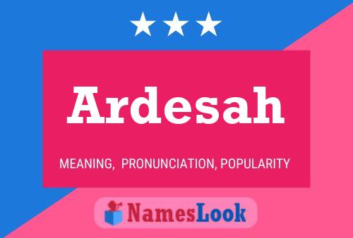 ملصق اسم Ardesah