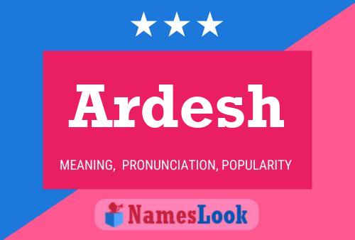 ملصق اسم Ardesh