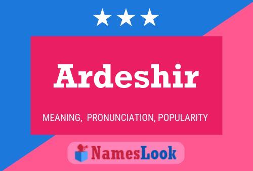 ملصق اسم Ardeshir