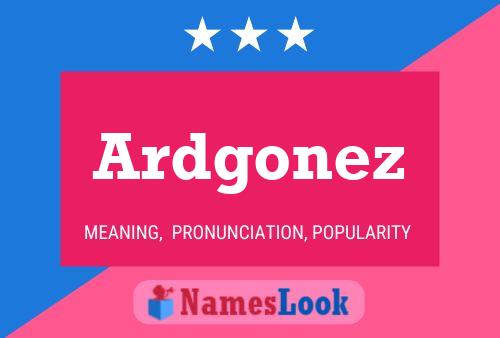 ملصق اسم Ardgonez