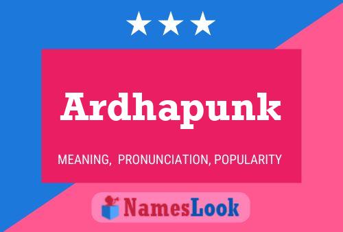 ملصق اسم Ardhapunk