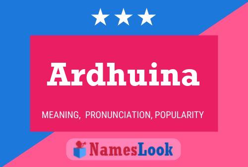 ملصق اسم Ardhuina