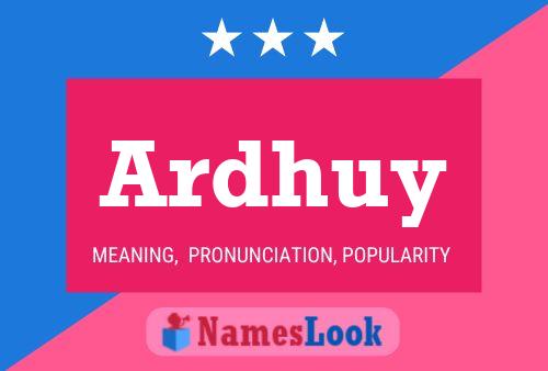 ملصق اسم Ardhuy