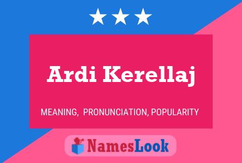 ملصق اسم Ardi Kerellaj