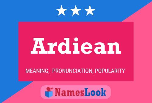 ملصق اسم Ardiean