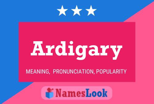 ملصق اسم Ardigary