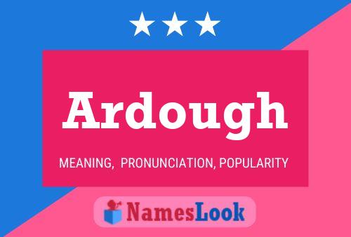 ملصق اسم Ardough