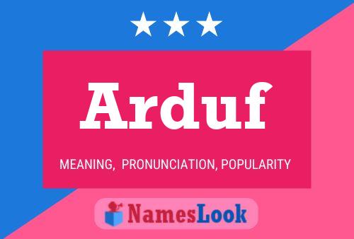 ملصق اسم Arduf