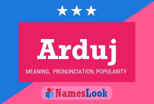 ملصق اسم Arduj