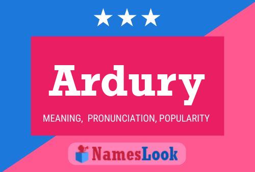 ملصق اسم Ardury