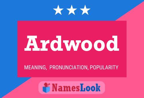 ملصق اسم Ardwood