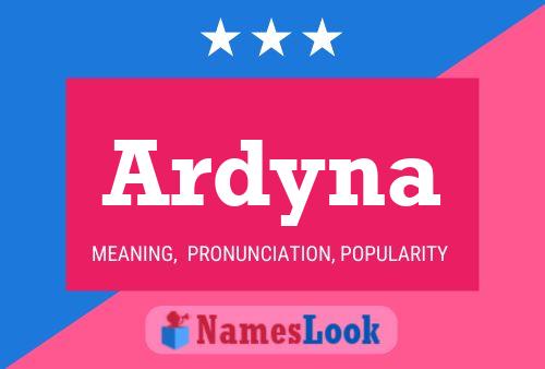 ملصق اسم Ardyna