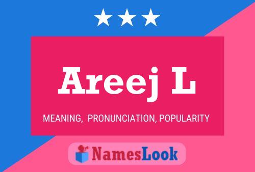 ملصق اسم Areej L