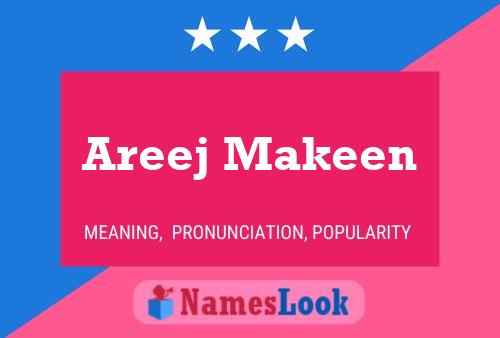 ملصق اسم Areej Makeen