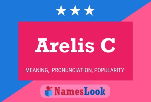 ملصق اسم Arelis C