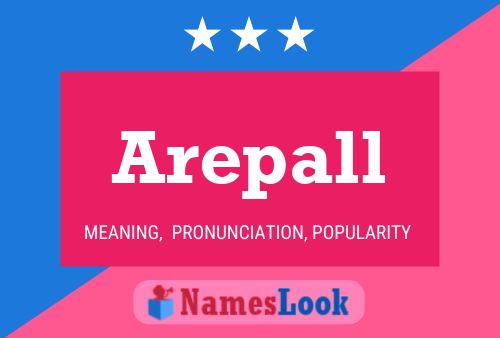 ملصق اسم Arepall