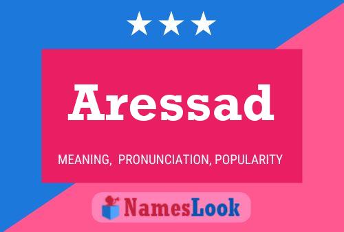 ملصق اسم Aressad