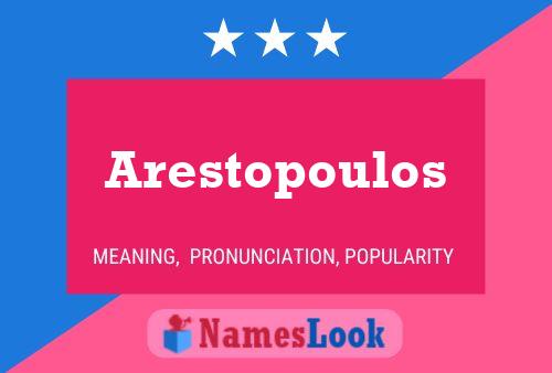 ملصق اسم Arestopoulos