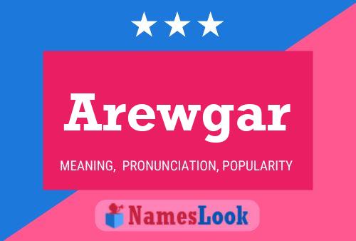 ملصق اسم Arewgar