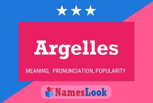 ملصق اسم Argelles