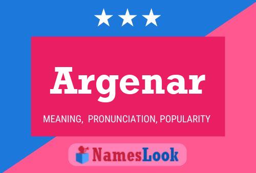 ملصق اسم Argenar