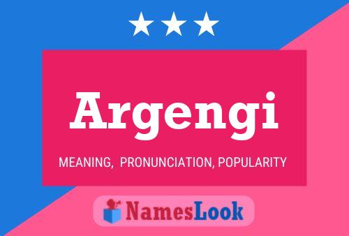 ملصق اسم Argengi