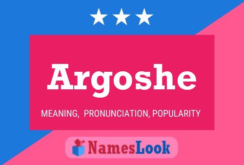 ملصق اسم Argoshe