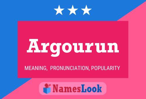 ملصق اسم Argourun