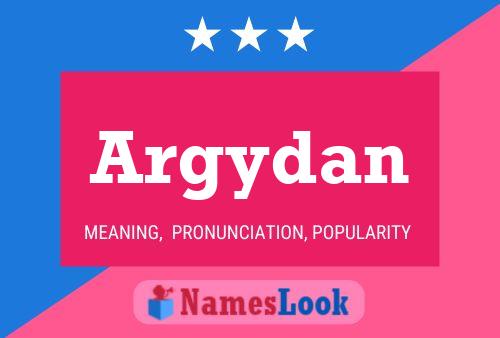 ملصق اسم Argydan