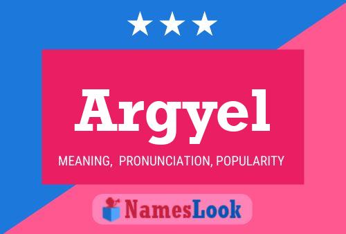 ملصق اسم Argyel