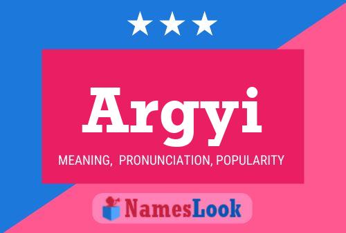 ملصق اسم Argyi