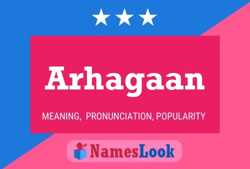 ملصق اسم Arhagaan