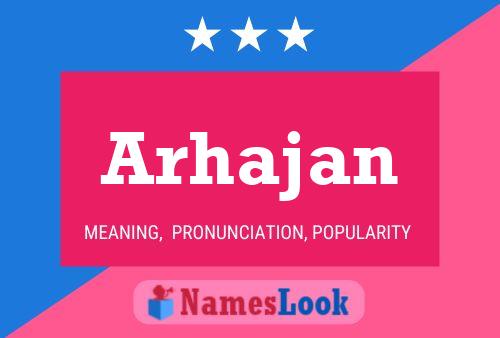 ملصق اسم Arhajan