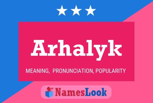 ملصق اسم Arhalyk