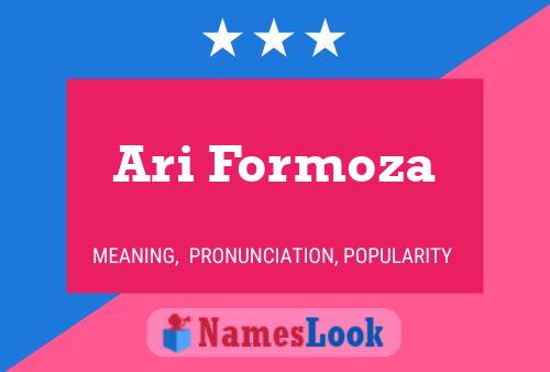 ملصق اسم Ari Formoza