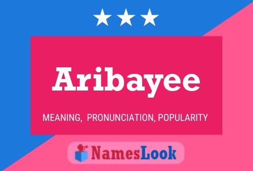 ملصق اسم Aribayee