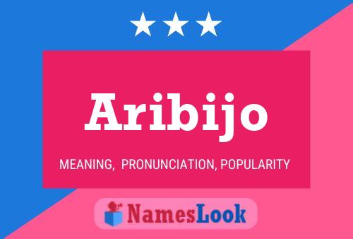 ملصق اسم Aribijo