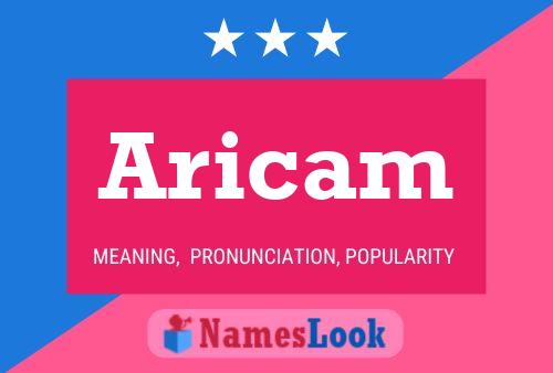 ملصق اسم Aricam